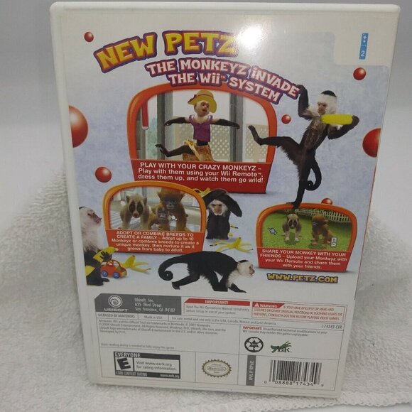 Wii Game Combo Lot of 3 Video Games - The Sims 2, Petz, Super Monkey Ball - Picture 3 of 8